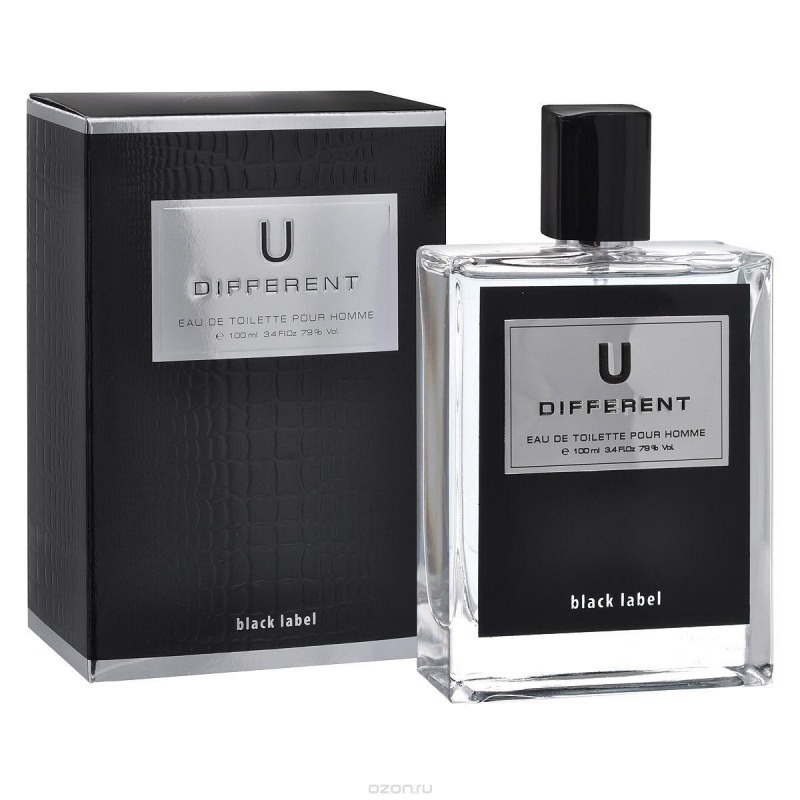 U DIFFERENT BLACK LABEL