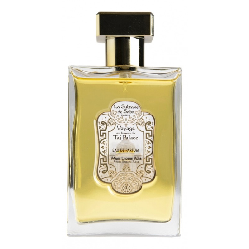 VOYAGE SUR LA ROUTE DU TAJ PALACE MUSC ENCENS ROSE 